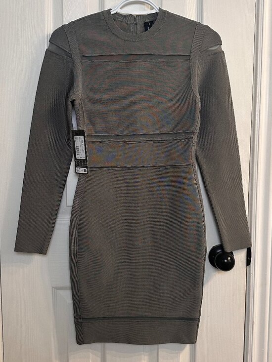 Marciano Dresses & Skirts - Marciano Bandage Dress Size 4 NWT Stone Olive